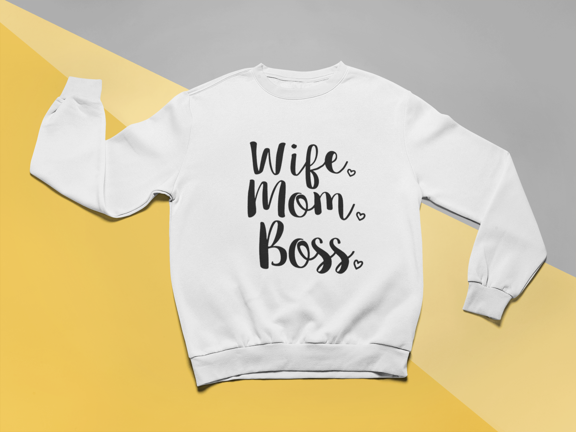 Wife mom boss sweatshirt brooklyn new arrivals
