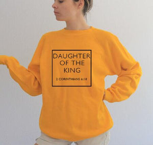 Daughter of the King Christian Sweatshirt