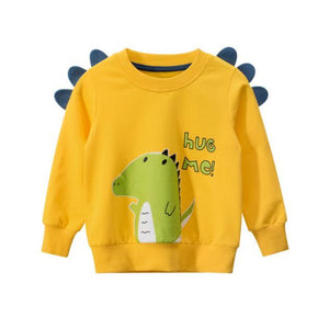 Cartoon Animal Dinosaur Sweatshirt for Baby